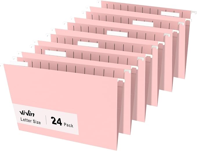 ViVin Hanging File Folders 24 Pack, Letter Size - Image 6