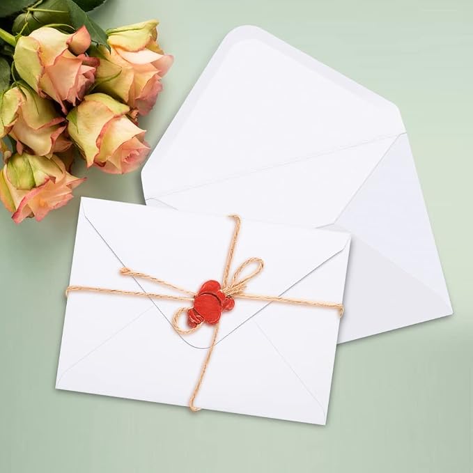 50 Packs of A7 Envelopes for Invitation, Invitation, Baby Shower, Wedding and - Image 7