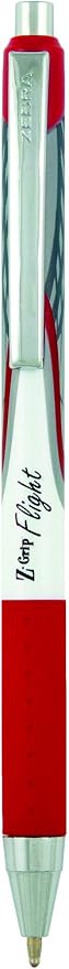 Zebra Pen Z-Grip Flight Retractable Ballpoint Pen, Bold Point 1.2mm, School - Image 2