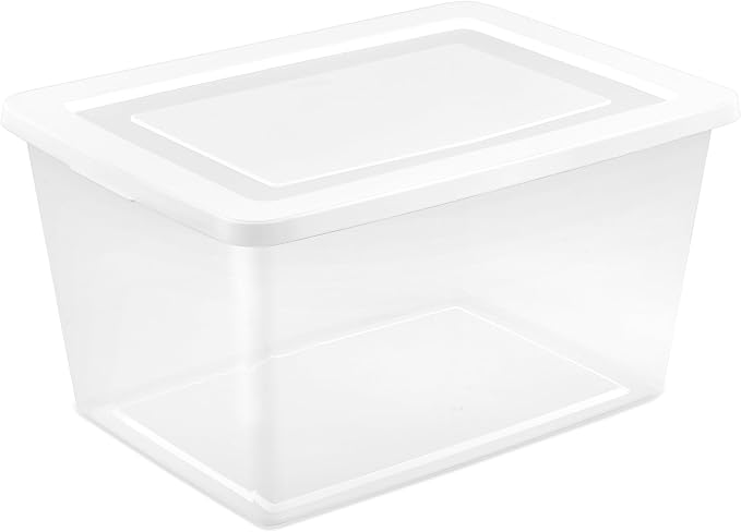Sterilite 16 Pack Storage Box, 58 Quart Stackable Tote - Image 7