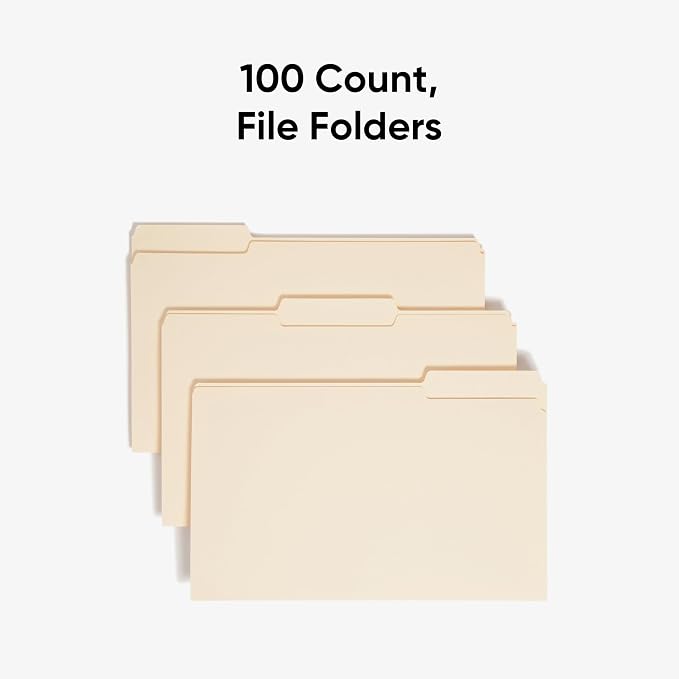 Smead File Folder, 1/3-Cut Tab, Legal Size, 100 per Box - Image 3