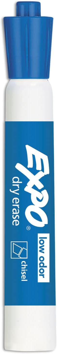 EXPO Dry Erase Markers, Low Odor Ink, Chisel Tip, Organization, Essential - Image 4