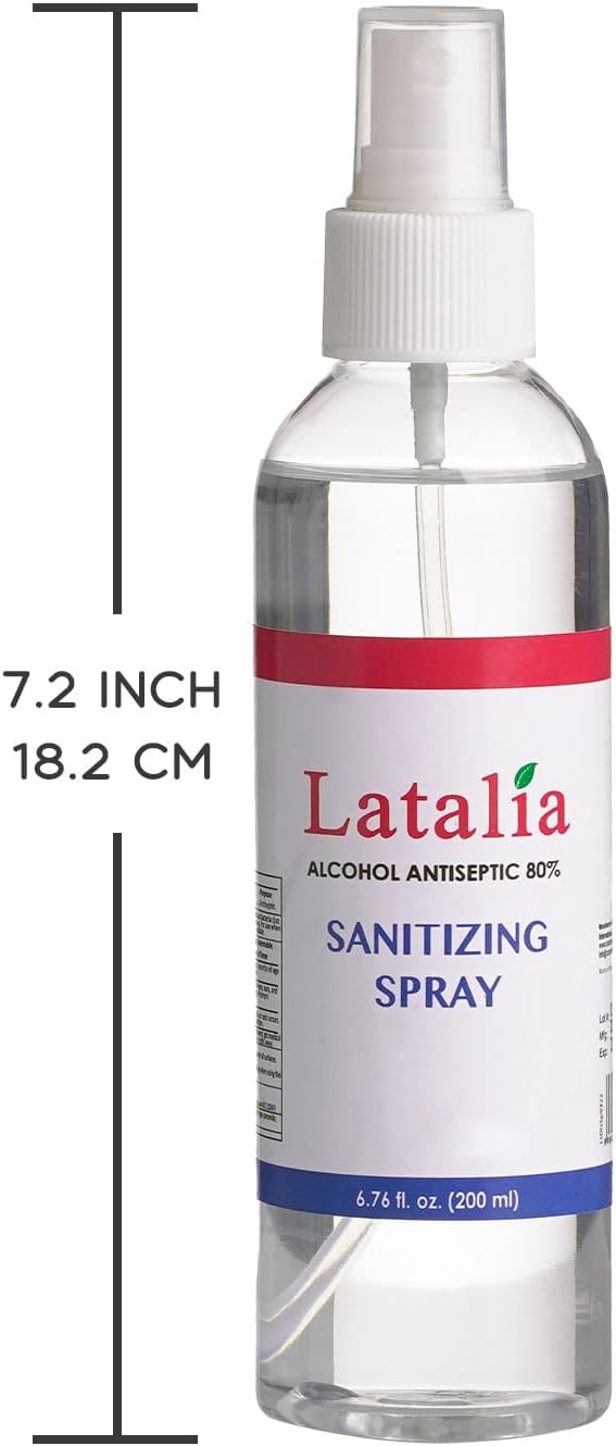 Hand Sanitizer Spray - Pack of 24 Unscented Spray Hand Sanitizer for Hands (6.67 Fl oz)-DeskLoop Office