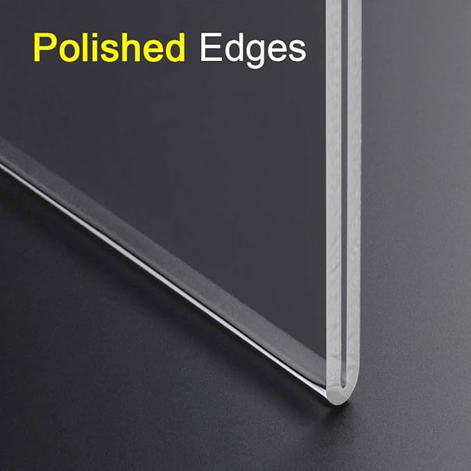 BlueValley 12 Pack Acrylic Sign Holder 8.5x11 Wall Mount Landscape – Clear Menu - Image 4