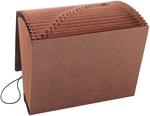 Smead TUFF Expanding File 21 Pockets, Alphabetic, Flap and Cord Closure - Image 4