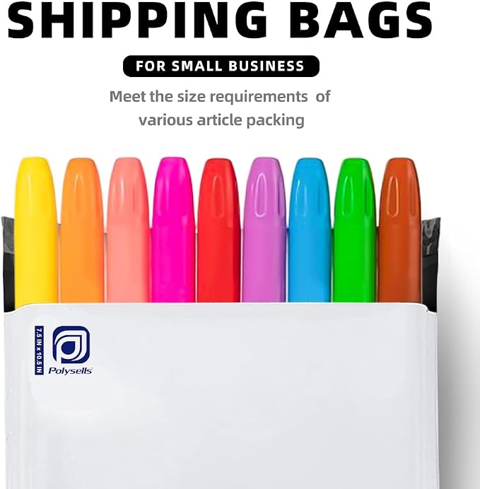 POLYSELLS Poly Mailers Shipping Envelopes, Strong Adhesive Sealing, Waterproof - Image 7