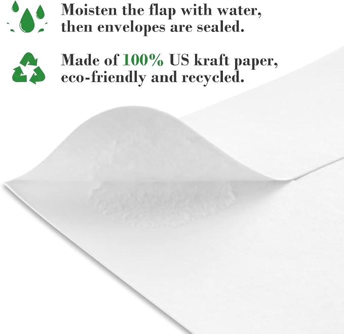 ValBox 3.5x6.5 Money Envelopes, Small Parts Envelope - Image 3