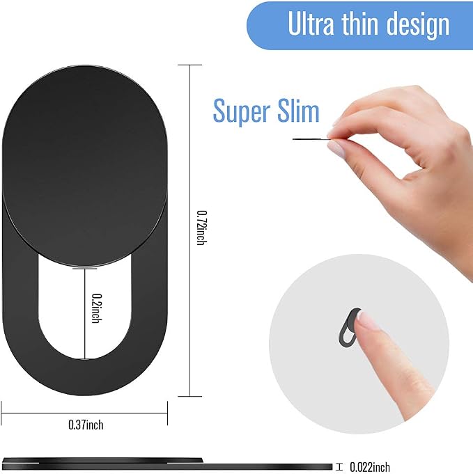 Webcam Cover Slide, Ultra-Thin Web Camera Cover - Image 2
