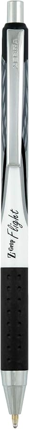 Zebra Pen Z-Grip Flight Retractable Ballpoint Pen, Bold Point 1.2mm, School - Image 2