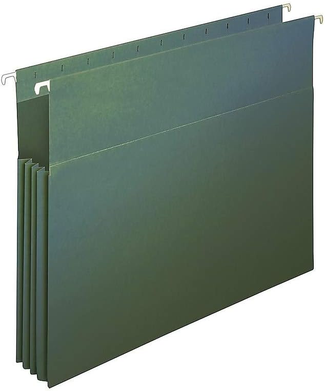 Staples Hanging File Pockets, Letter Size, 3.5" Expansion, Straight‑Cut - Image 4