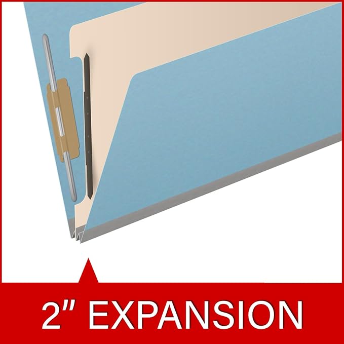Ecom Folders Top Tab Pressboard Classification Folders | Legal Size 25 Pt Stock - Image 7