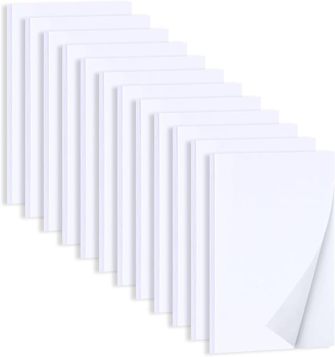 QiCheng Note Pads Memo Pads Small Notepad 50 Sheets 4X6 note pad Scratch Pads by Thegoodlifeisuptoyou