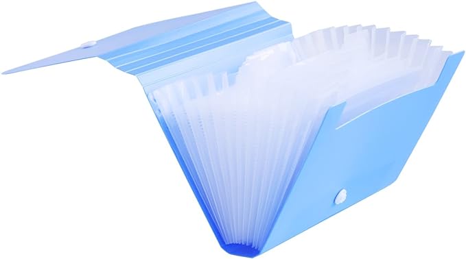 Expanding File Folder, Subdivision Accordion File Folder Mini Organizer PP - Image 2