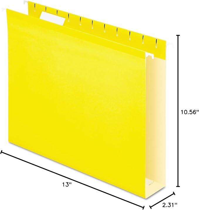 Pendaflex Extra Capacity Reinforced Hanging Folders, Letter Size, 1/5 Cut - Image 7