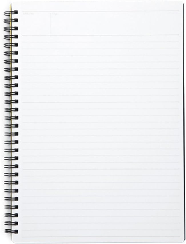 Maruman Mnemosyne Dot Grid Notebook- A5, 8.27" x 6.34", 80 Sheets / 160 Pages - Image 4