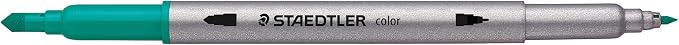 Staedtler Double-Ended Fiber-Tip Pens, Non-Permanent Ink, Fine & Bold Writing - Image 3