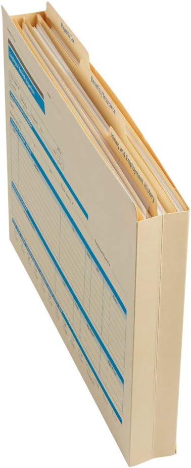 ComplyRight Employee Record Organizer 3-Folder Set, Document Filing Folder - Image 2