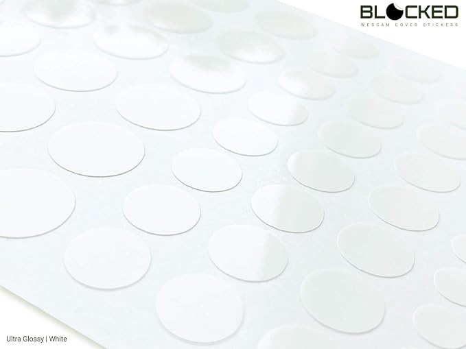 The Original Vinyl Webcam Cover Stickers | Restickable & Stackable Privacy - Image 3