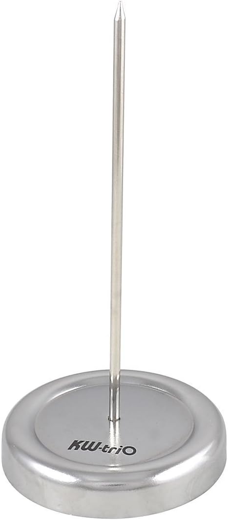 Desk Straight Rod Paper Holder Spike Stick Bill Fork, 130mm Long, Stainless | by YQBOOM