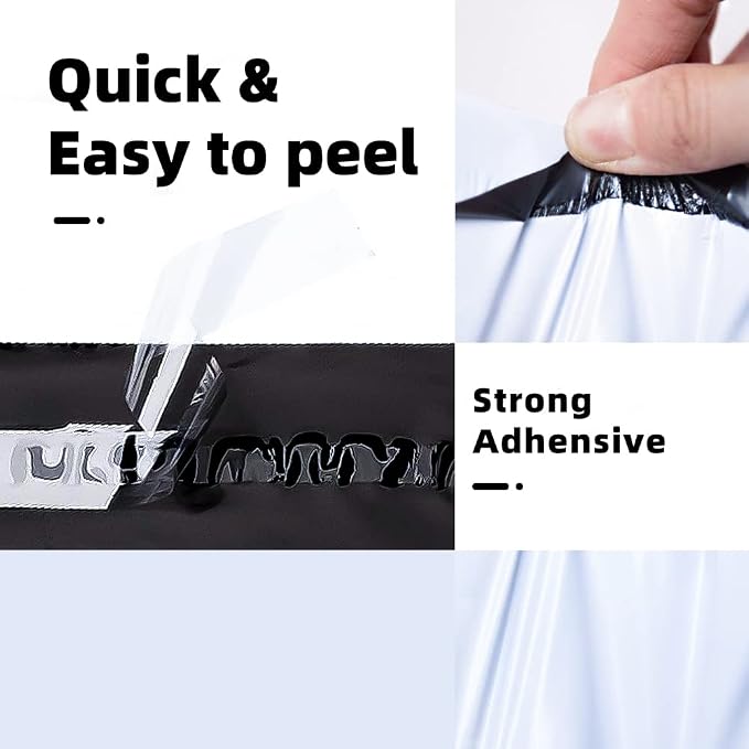 POLYSELLS 1000 6x9 Inch White Pack Poly Mailers Shipping Envelopes, Strong - Image 3