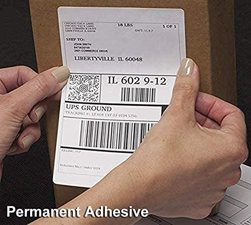 Shipping Labels with Rounded Corner, 8.5 x 5.5 Inches Half Sheet Self Adhesive - Image 2