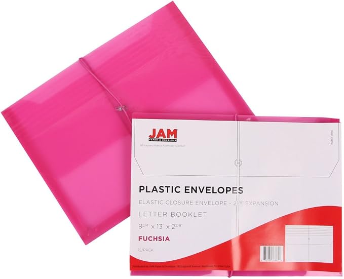 JAM PAPER Plastic Expansion Envelopes - Image 4