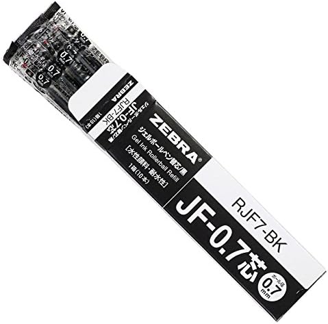 Zebra B-RJF7-BK Gel Ballpoint Pen Refill, Sarasa JF-0.7 Lead - Image 3
