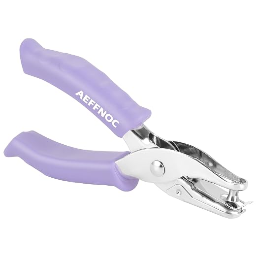 AEFFNOC Single Hole Punch, One Hole Puncher by Unknown