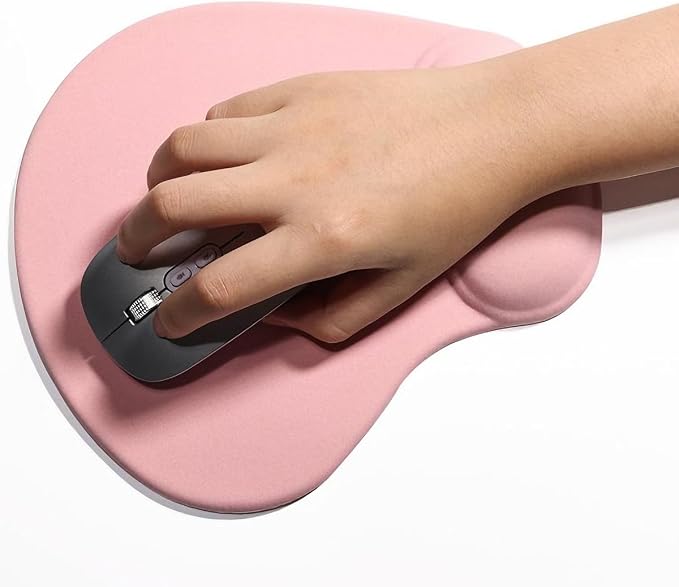 Ergonomic Mouse Pad with Wrist Rest, Gel Wrist Support Mousepad, Pain Relief - Image 2