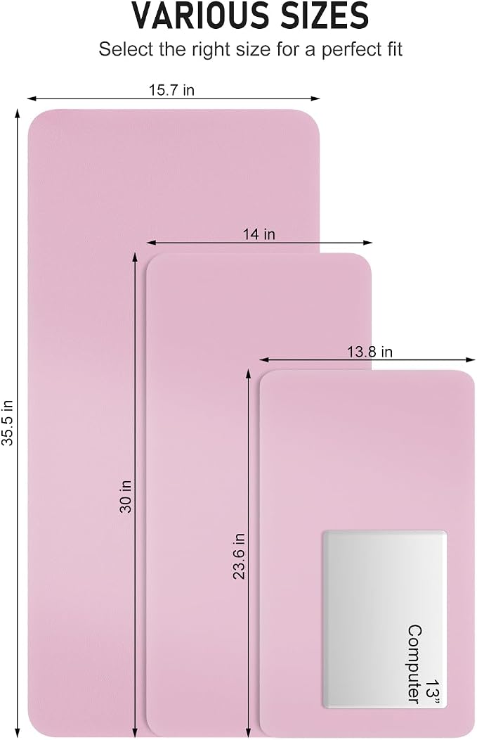 Desk Pad, Waterproof Laptop Computer Writing Mat - Image 6