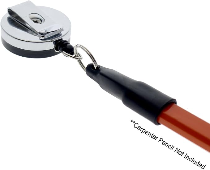 5 Pack - Heavy Duty Retractable Pull Pen Holder - Ideal - Image 8