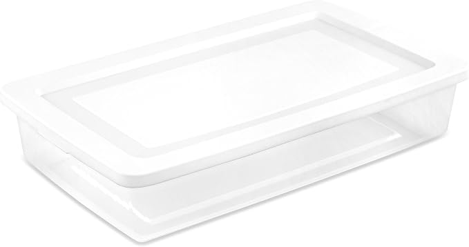 Sterilite 12-Pack 41 Quart Storage Box, Stackable Clear Plastic Bins - Image 4
