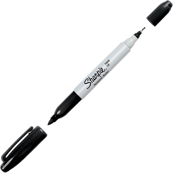 Sharpie Twin Tip Permanent Markers, Fine and Ultra Fine - Image 4