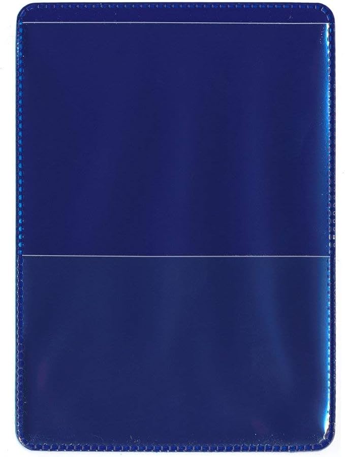 StoreSMART® - Navy Blue Back Auto Insurance & ID Card Holder - Single Pack - by StoreSMART