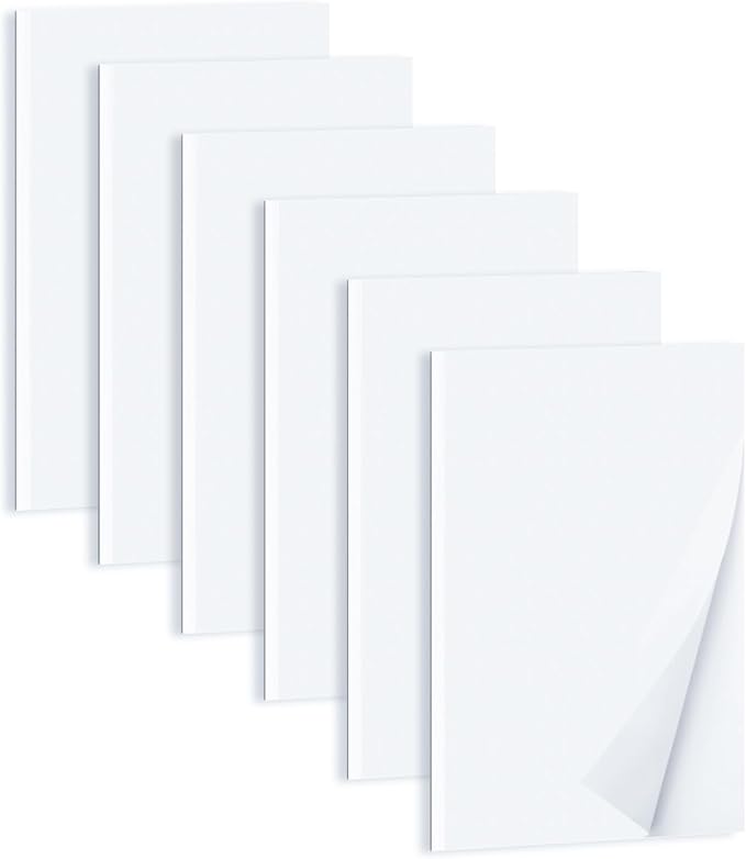 QiCheng Note Pads Memo Pads Small Notepad 50 Sheets 4X6 note pad Scratch Pads by Thegoodlifeisuptoyou