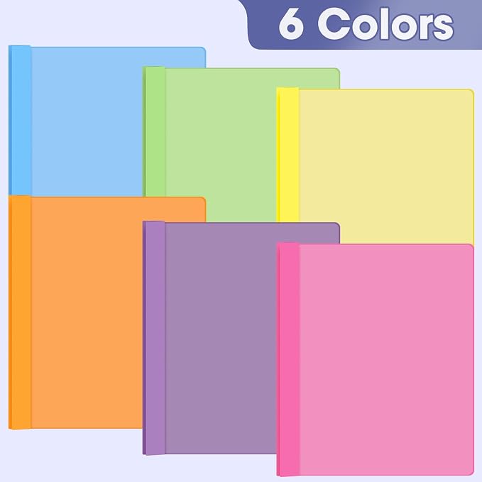 Feifeiya 72 Pack Plastic Report Covers - Image 7