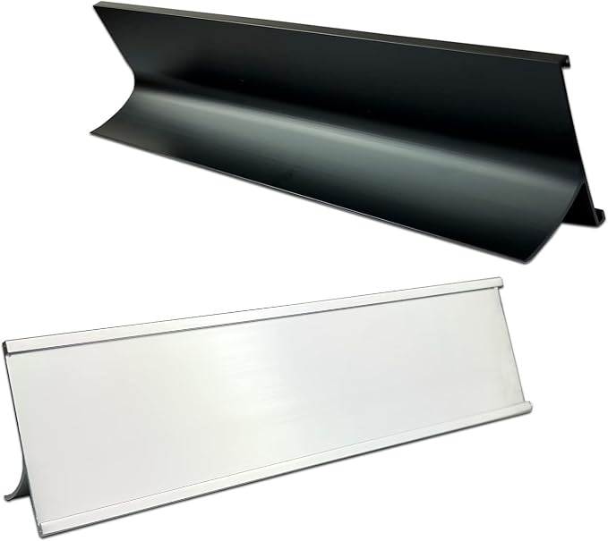2" x 10" Personalized Aluminum Name Plates, Custom Office Desk or Wall Name - Image 4