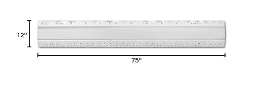 Alumicolor Aluminum Office Ruler - Image 7