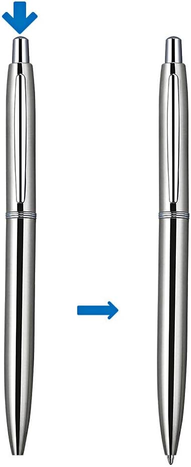 ChaoQ 3 Pcs Retractable Metal Ballpoint Pens, - Image 3