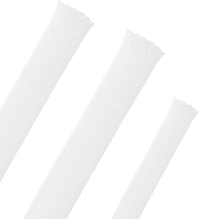 25ft PET Expandable Braided Cable Sleeve 1/6inch Pet Braided Cable Sleeve by PursuingaBetterLife