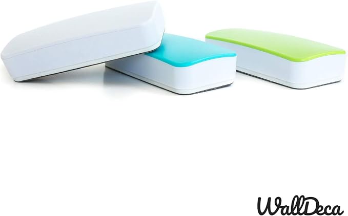 WallDeca Dry Erase Eraser, Felt Bottom Surface Whiteboard Eraser, Works on All - Image 5