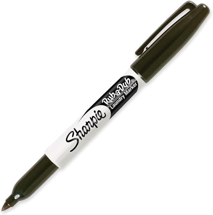 Sharpie Rub-a-Dub Permanent Marker, Fine Point by Unknown