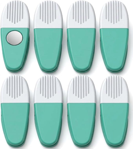 Thick Plastic Clips with Neodymium Magnet by VIPHomeEssentials