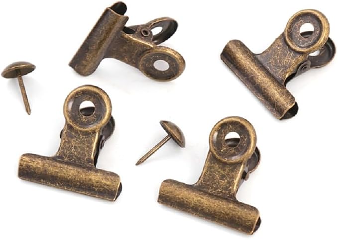 YUCHIYA 10 Pack Bulldog Clips by YUCHIYA