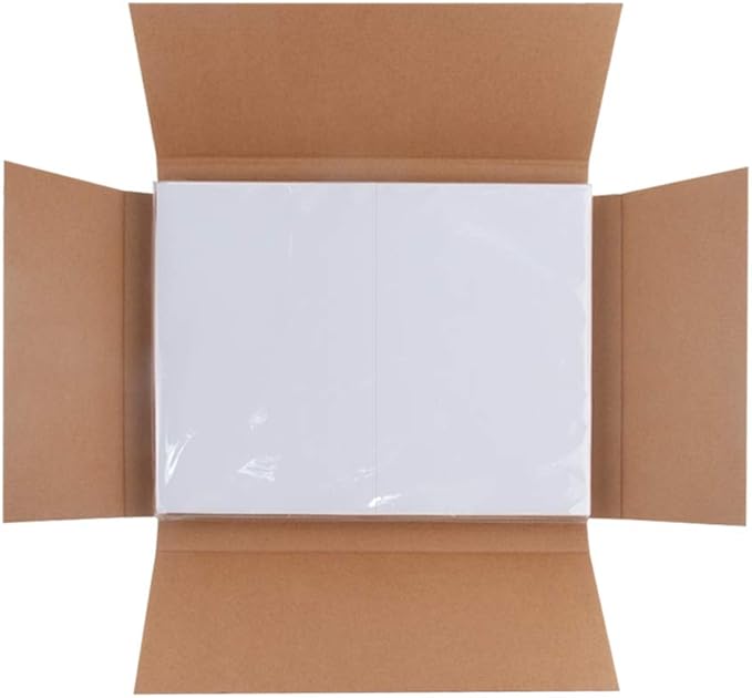 L LIKED 200 Half Sheet Shipping Labels, 2 per Sheet, 200 Labels, 5.5 x 8.5 inch - Image 7