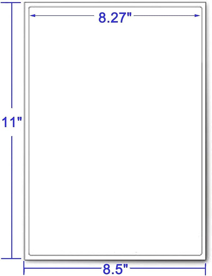 LabelMore 200 Sheets, Printable Sticker Paper, 8.5" x 11" Sticker Printer Paper - Image 3