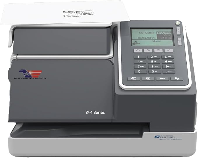 AMERICAN MAILING SOLUTIONS INC. | 2-Pack | Quadient IXINK1 Replacement Ink Cartridge for iX-1 Series Postage Meter-DeskLoop Office