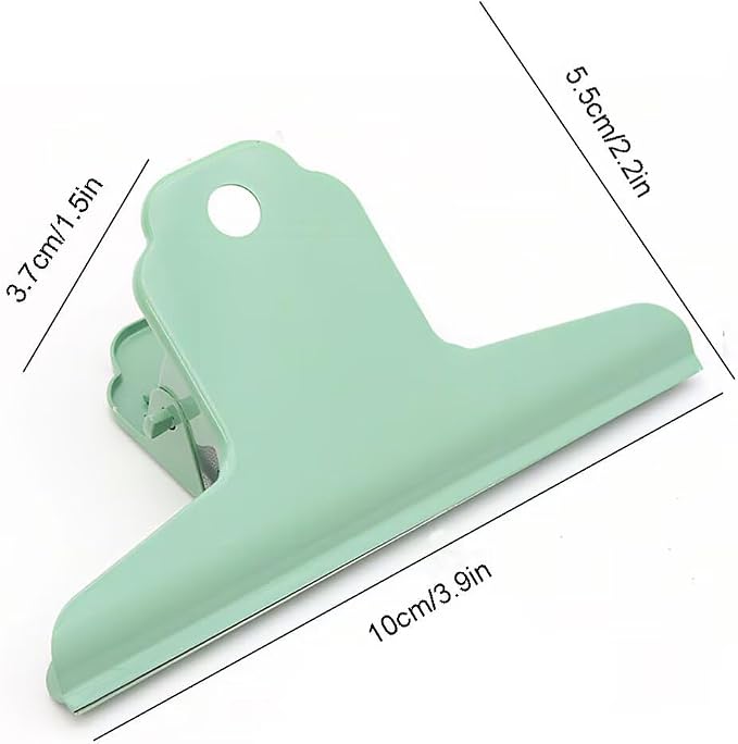 2PCS Extra Large Binder Clips Metal Bulldog Clips Large Paper Clamps Holder - Image 9