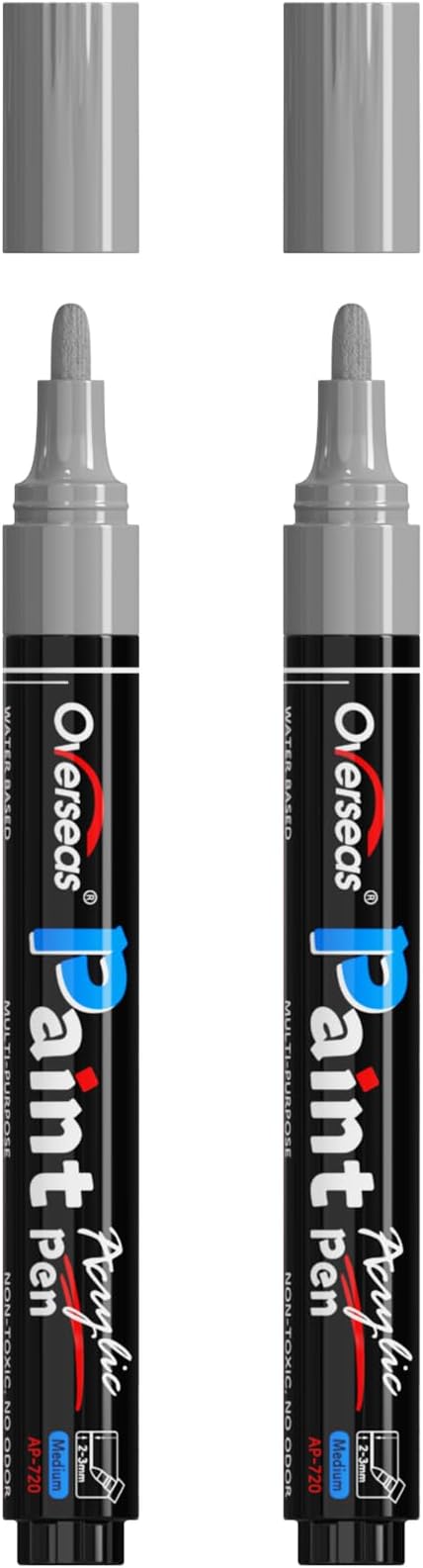 Overseas Silver Paint Pens Paint Markers by Overseas