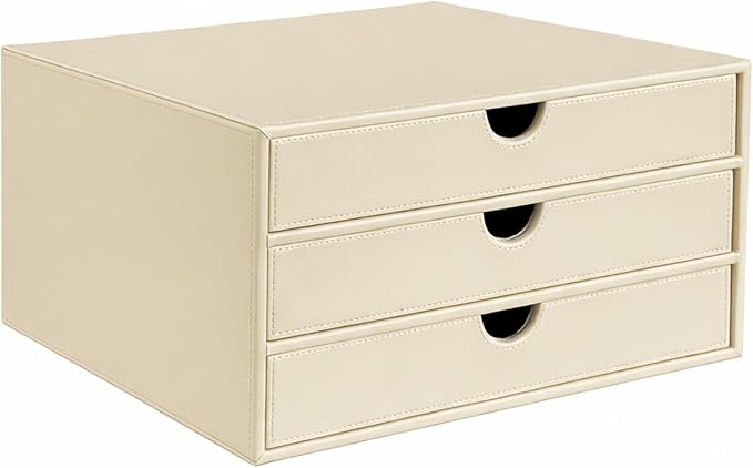 UnionBasic Document Organizer, 3-Drawer File Cabinet Document Storage Box by UnionBasic